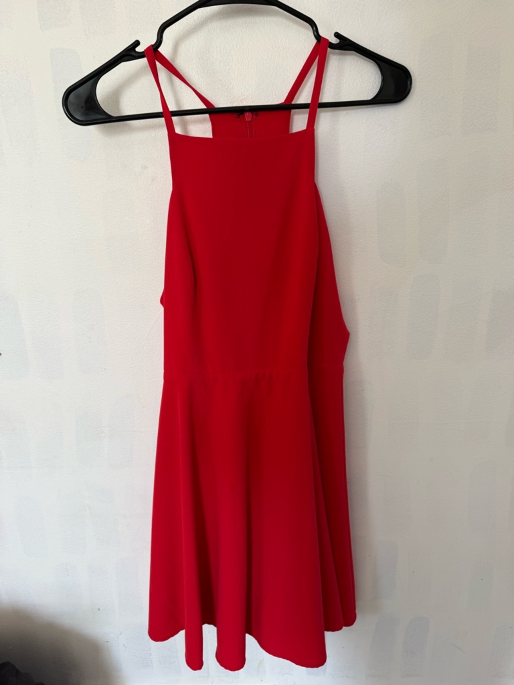Lulu's Red Double-Strap Mini Dress